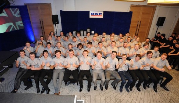 DAF Trucks in Centrica Top 100 Apprentice Employer List for fifth Year