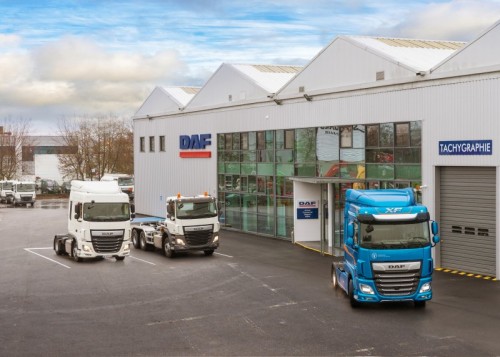 Daf Trucks Opens New Dealership In Paris