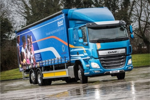DAF Trucks supplies 6x2 rigid in support of Transport Association and Transaid