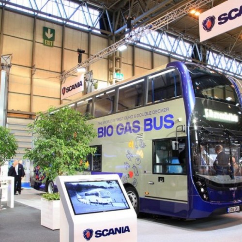 Scania's Focus On Sustainability At Euro Bus Expo 2018