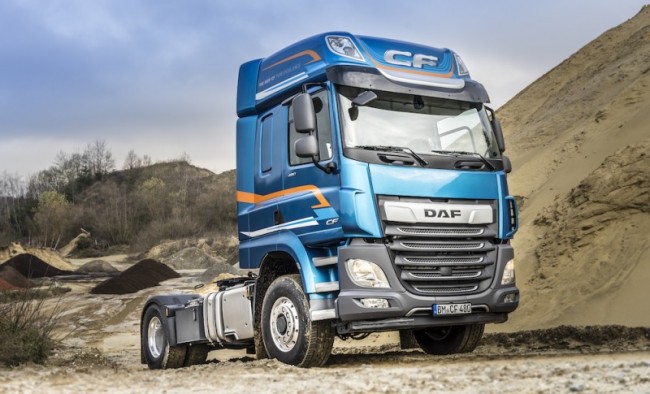 DAF CF and XF available with switchable front-wheel drive