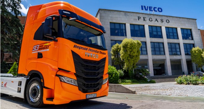  IVECO Trucks joins forces with the Repsol Honda MotoGP team for the next two seasons
