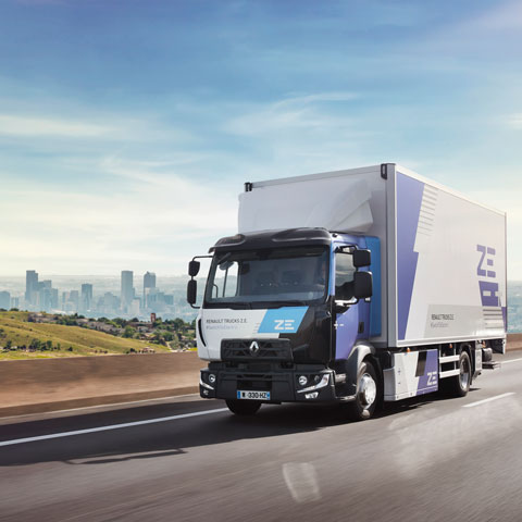 Renault Trucks to offer an electric range for each market segment from 2023