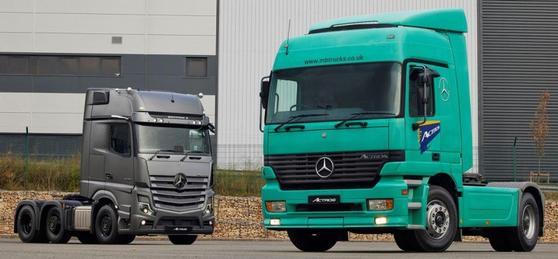 Evolution Of An Icon: Mercedes-Benz Trucks Celebrates 25 Years Of The Actros In The UK