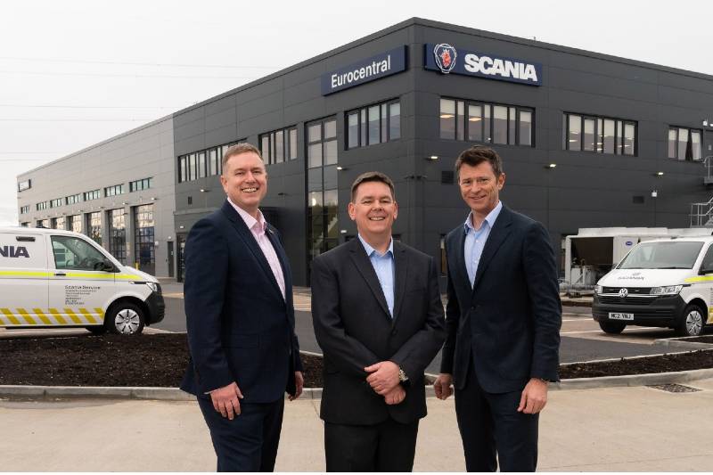 Scania unveils its new flagship, state-of-the-art service centre at Eurocentral
