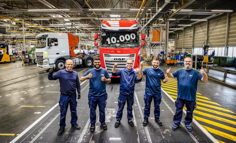 New Generation DAF reaches 10,000 production milestone