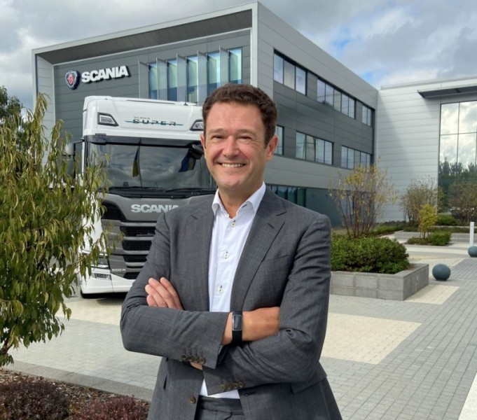 Chris Newitt announced as the new Managing Director of Scania UK