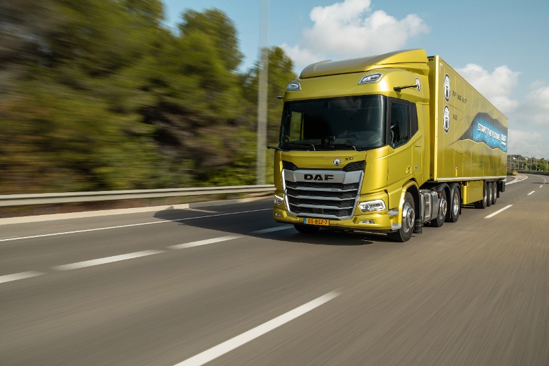 New DAF steered pusher axle for even greater efficiency