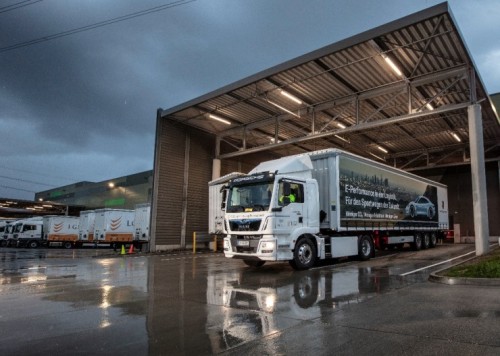 Porsche takes over eTruck from MAN for environmentally friendly logistics